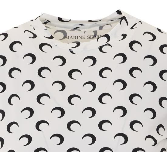 26SS 마린세르 반팔 티셔츠 UTS001A CJER0001WH00 White - MARINE SERRE