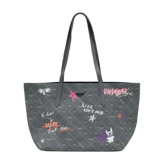 26SS 자딕앤볼테르 토트백 LWBA04281 098 grey