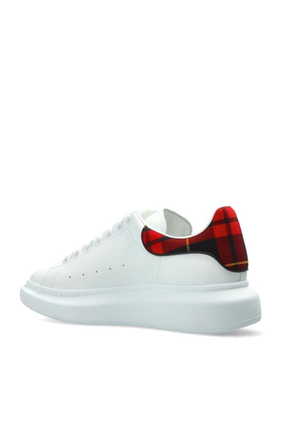 26SS 알렉산더 맥퀸 오버사이즈 드 스니커즈 553680 WIAJQ 9202 WHITE RED DOM - ALEXANDER MCQUEEN