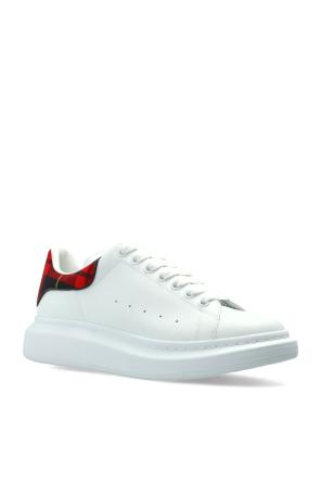 26SS 알렉산더 맥퀸 오버사이즈 드 스니커즈 553680 WIAJQ 9202 WHITE RED DOM - ALEXANDER MCQUEEN