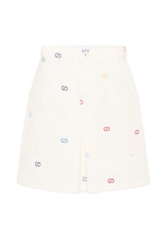 26SS [키즈] 구찌 스커트 856226 XDDFC 9066 IVORY