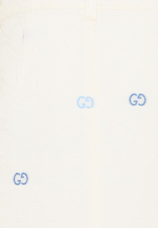 26SS [키즈] 구찌 스커트 856226 XDDFC 9066 IVORY - GUCCI