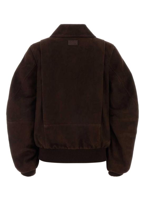 26SS 로에베 가죽 자켓 S540Y34LA4 DARKBROWN Brown - LOEWE