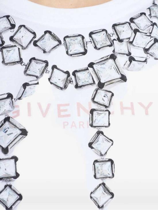 26SS 지방시 탑 BW70FJP7ER100 100 WHITE - GIVENCHY