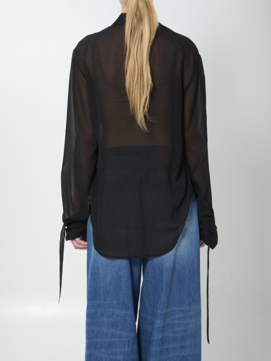 26SS 더프랭키샵 셔츠 CHFS21510100 BLACK - THE FRANKIE SHOP