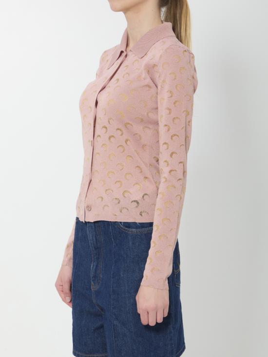 26SS 마린세르 스웨터 WSI044ACKN PINK - MARINE SERRE