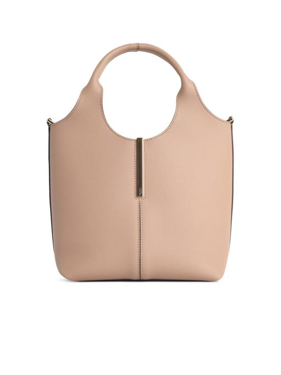 26SS 토즈 레더 미니 토트 쇼핑백 XBWEBRF0100UBLC428 Nude