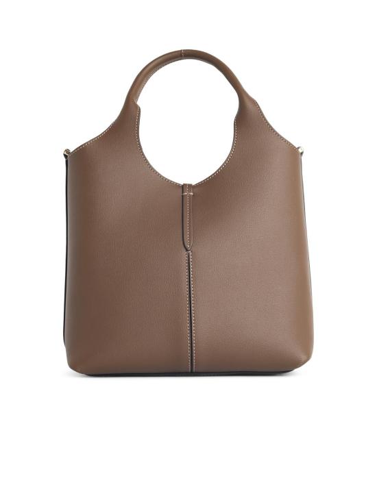 26SS 토즈 레더 미니 토트 쇼핑백 XBWEBRF0100UBLS818 Brown - TODS