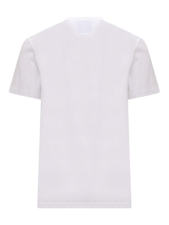  모스키노 반팔 티셔츠 071952411001 White - MOSCHINO