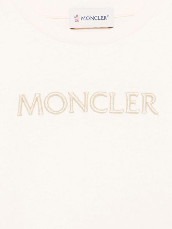 26SS [키즈] 몽클레어 티셔츠 L19548C0000989AT9050 WHITE - MONCLER