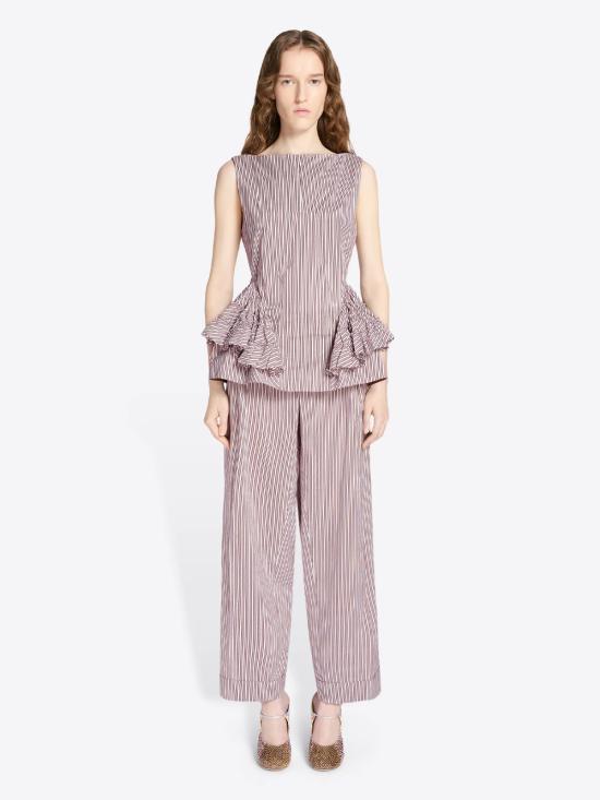 26SS 드리스 반 노튼 반팔 티셔츠 0107073132 703 BROWN - DRIES VAN NOTEN