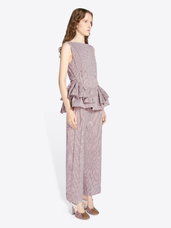 26SS 드리스 반 노튼 반팔 티셔츠 0107073132 703 BROWN - DRIES VAN NOTEN