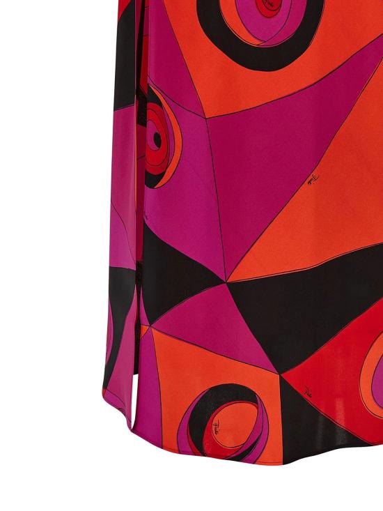 26SS 에밀리오푸치 미디 원피스 6HRI256H723 050 PINK PURPLE - EMILIO PUCCI