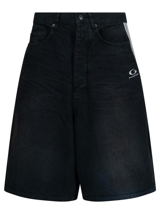 26SS 발렌시아가 스트레이트 팬츠 871360TQW56 2279 BLACK
