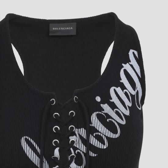 26SS 발렌시아가 반팔 티셔츠 858152TTVO2 1070 BLACK - BALENCIAGA