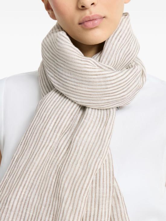 26SS 브루넬로 쿠치넬리 머플러/스카프 MSCDAGL73CNZ65 BIANCO - BRUNELLO CUCINELLI