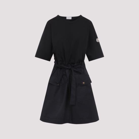 26SS 몽클레어 미디 원피스 L10938I0001189AUG999 NERO - MONCLER