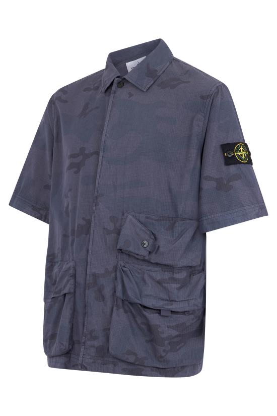 26SS 스톤 아일랜드 긴팔 셔츠 S151100024S00E9V002D blue - STONE ISLAND