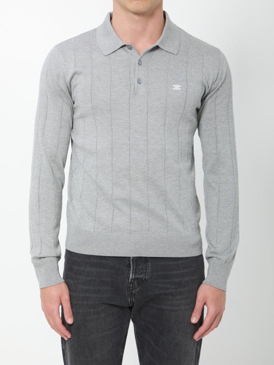 26SS 셀린느 폴로 티셔츠 RX0JZ3B5908ZZ heather grey