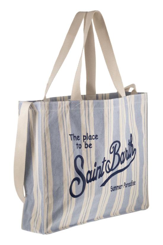 26SS 세인트바쓰 숄더백 EBAGN003 07806L WHITE LIGHT BLUE - MC2 SAINT BARTH