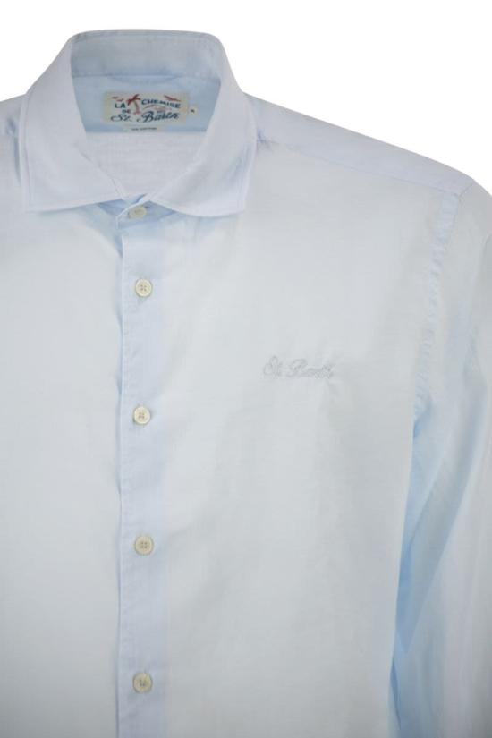 26SS 세인트바쓰 긴팔 셔츠 LCM0001 00165L LIGHT BLUE - MC2 SAINT BARTH