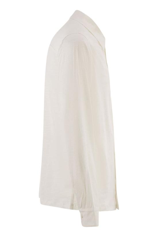 26SS 마제스틱필라쳐 긴팔 셔츠 S26M011HCH063 001 WHITE - MAJESTIC FILATURES