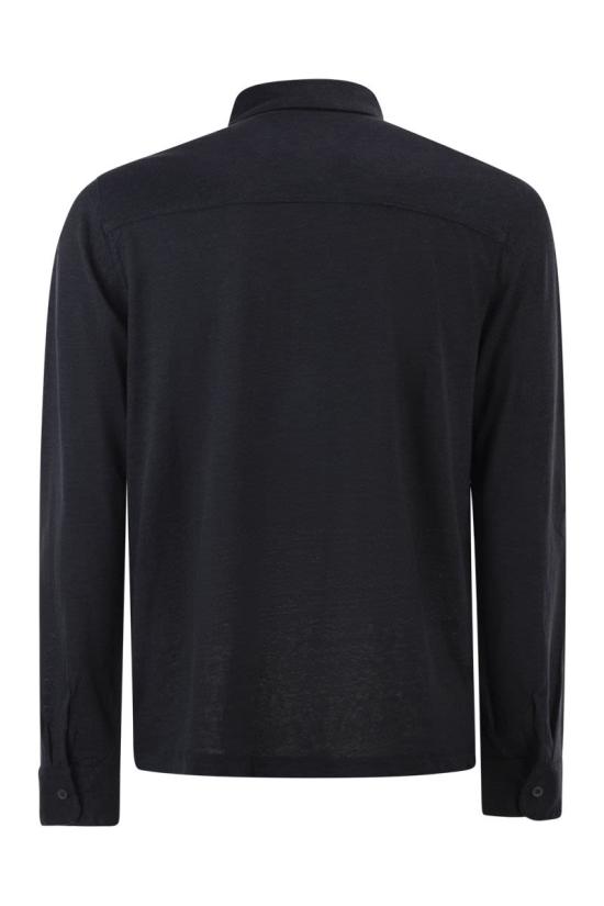 26SS 마제스틱필라쳐 긴팔 셔츠 S26M011HCH063 003 NIGHT BLUE - MAJESTIC FILATURES