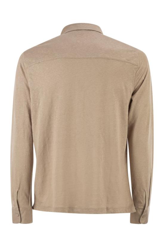 26SS 마제스틱필라쳐 긴팔 셔츠 S26M011HCH063 683 DESERT - MAJESTIC FILATURES