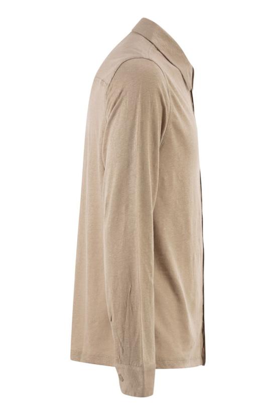 26SS 마제스틱필라쳐 긴팔 셔츠 S26M011HCH063 683 DESERT - MAJESTIC FILATURES