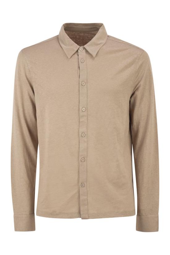 26SS 마제스틱필라쳐 긴팔 셔츠 S26M011HCH063 683 DESERT