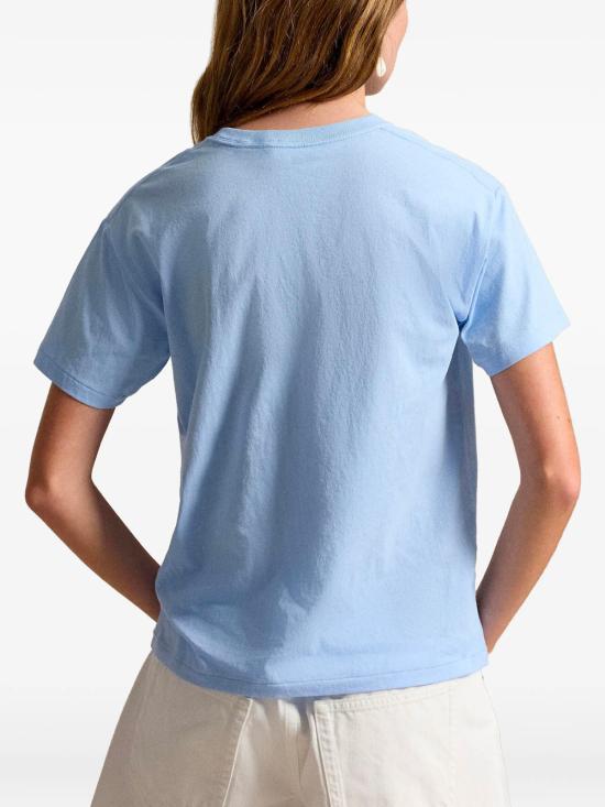 26SS 폴로 랄프로렌 반팔 티셔츠 211A12734 001 LIGHT BLUE - POLO RALPH LAUREN
