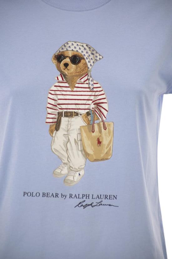 26SS 폴로 랄프로렌 반팔 티셔츠 211A12734 001 LIGHT BLUE - POLO RALPH LAUREN