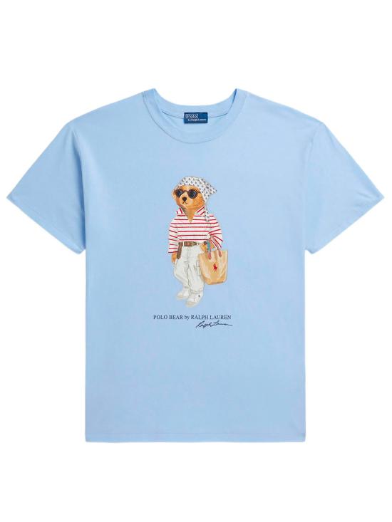 26SS 폴로 랄프로렌 반팔 티셔츠 211A12734 001 LIGHT BLUE