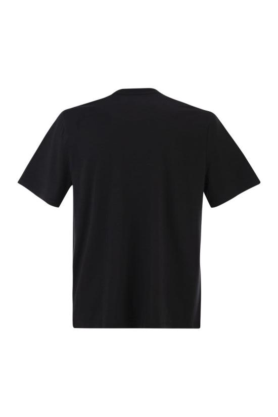 26SS 마제스틱필라쳐 반팔 티셔츠 S26M296HTS022 002 BLACK - MAJESTIC FILATURES