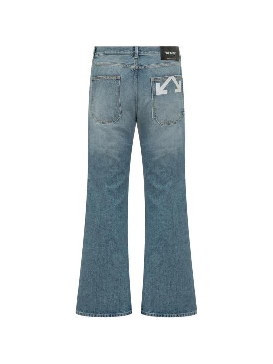 26SS 오프화이트 스트레이트 팬츠 OMYA18JS26DEN002 4000 LT MEDIUM - OFF WHITE