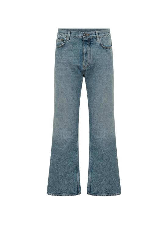 26SS 오프화이트 스트레이트 팬츠 OMYA18JS26DEN002 4000 LT MEDIUM