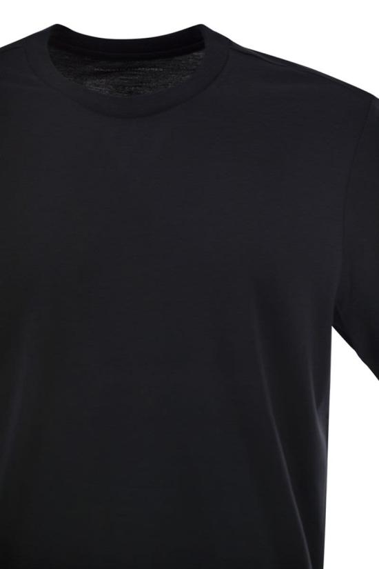 26SS 마제스틱필라쳐 반팔 티셔츠 S26M296HTS022 003 NIGHT BLUE - MAJESTIC FILATURES