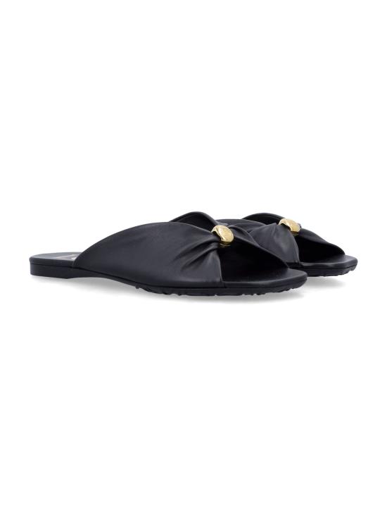 26FW 로에베 뮬/슬리퍼 LSLM465X01 1100 BLACK - LOEWE