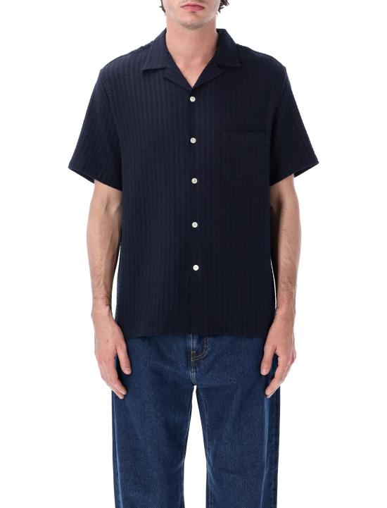 26SS 포르투기스플란넬 긴팔 셔츠 MONDEGO NAVY