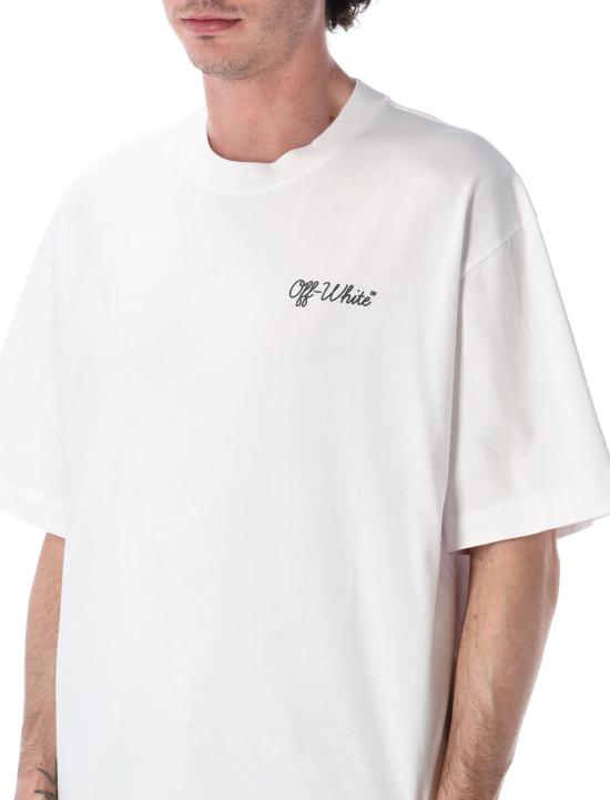 26SS 오프화이트 반팔 티셔츠 OMAA120S26JER01D 1000 WHITE - OFF WHITE