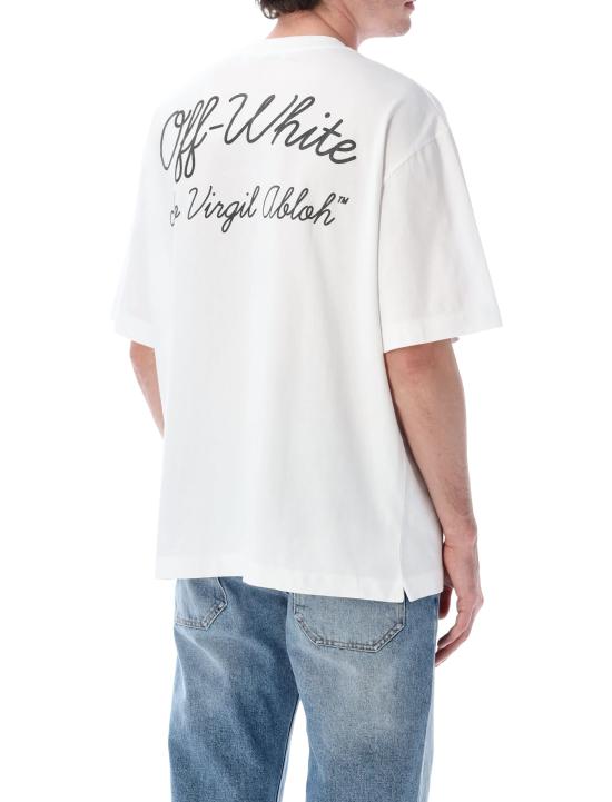 26SS 오프화이트 반팔 티셔츠 OMAA120S26JER01D 1000 WHITE - OFF WHITE