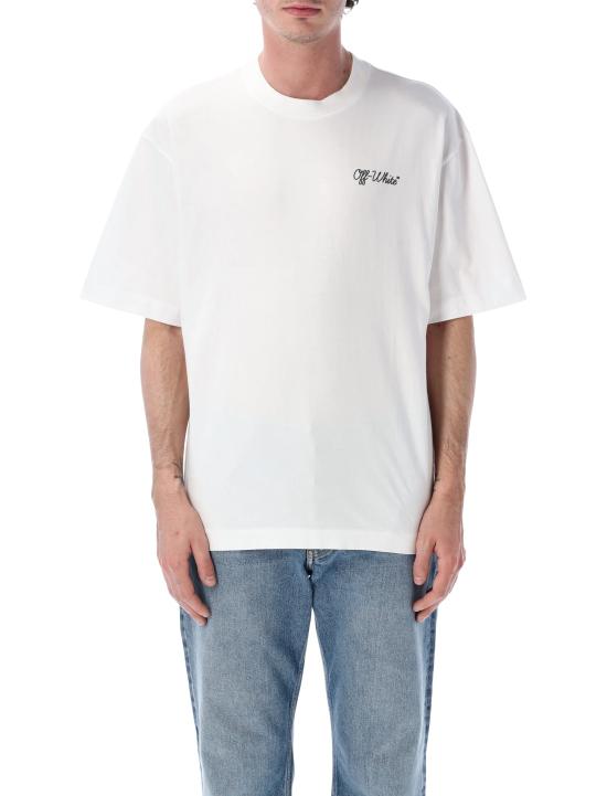 26SS 오프화이트 반팔 티셔츠 OMAA120S26JER01D 1000 WHITE