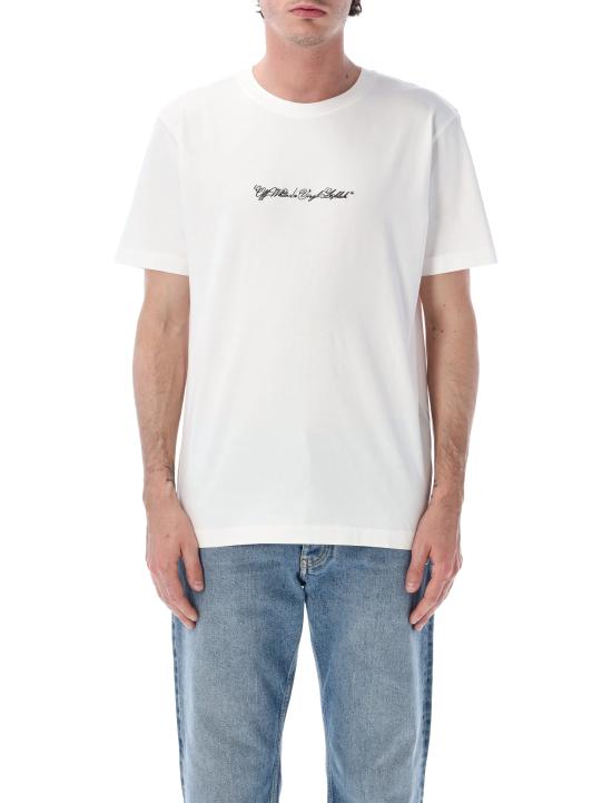 26SS 오프화이트 반팔 티셔츠 OMAA027S26JER002 1000 WHITE