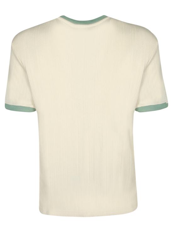 26SS 드롤드무슈 탑 KTS317 CO267 OW White - DROLE DE MONSIEUR