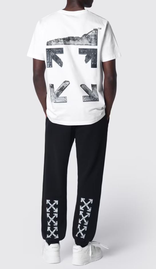 26SS 오프화이트 반팔 티셔츠 OMAA027S26JER001 1000 WHITE - OFF WHITE