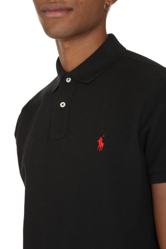 26FW 폴로 랄프로렌 폴로 티셔츠 710782592 001 BLACK - POLO RALPH LAUREN