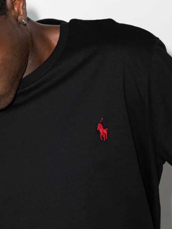 26FW 폴로 랄프로렌 반팔 티셔츠 710680785 001 BLACK - POLO RALPH LAUREN