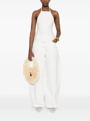 26SS 자크뮈스 스트레이트 팬츠 PAW00609AD00040 11C OFFWHITETABAC 11C OFF WHITE TABAC - JACQUEMUS