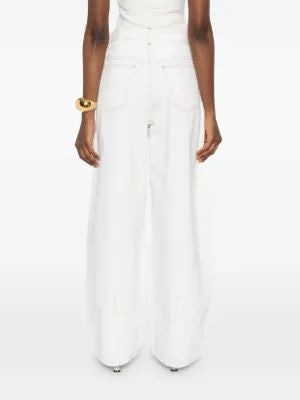 26SS 자크뮈스 스트레이트 팬츠 PAW00609AD00040 11C OFFWHITETABAC 11C OFF WHITE TABAC - JACQUEMUS