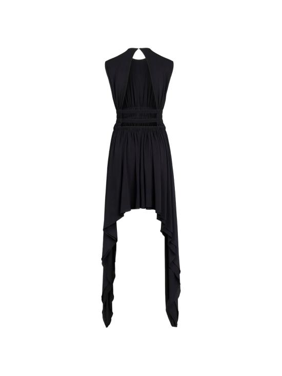26SS 알라이아 미디 원피스 AA9R2838T471C 995 NOIR ALAIA - ALAIA